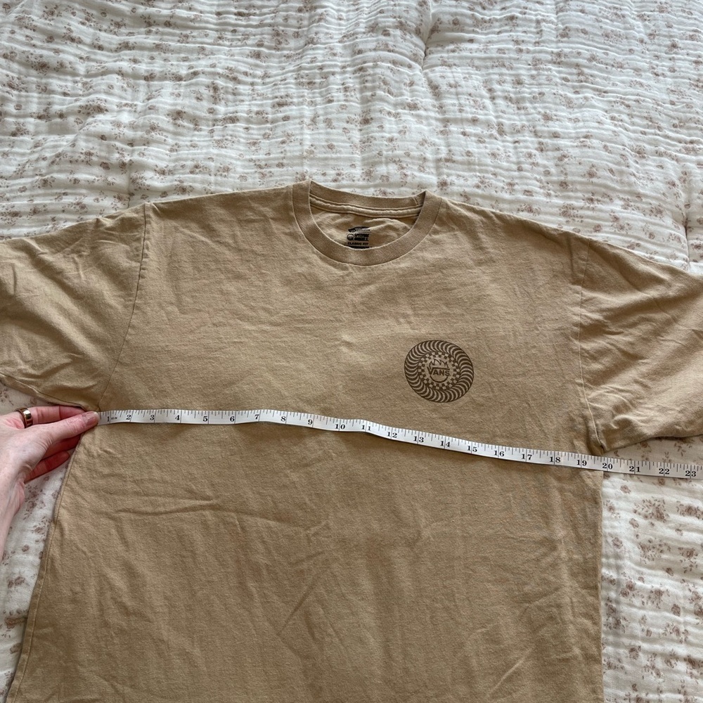 Vans Men's Tan Graphic Tee - Picture 7 of 8